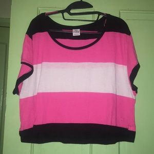 PINK CROP TOP